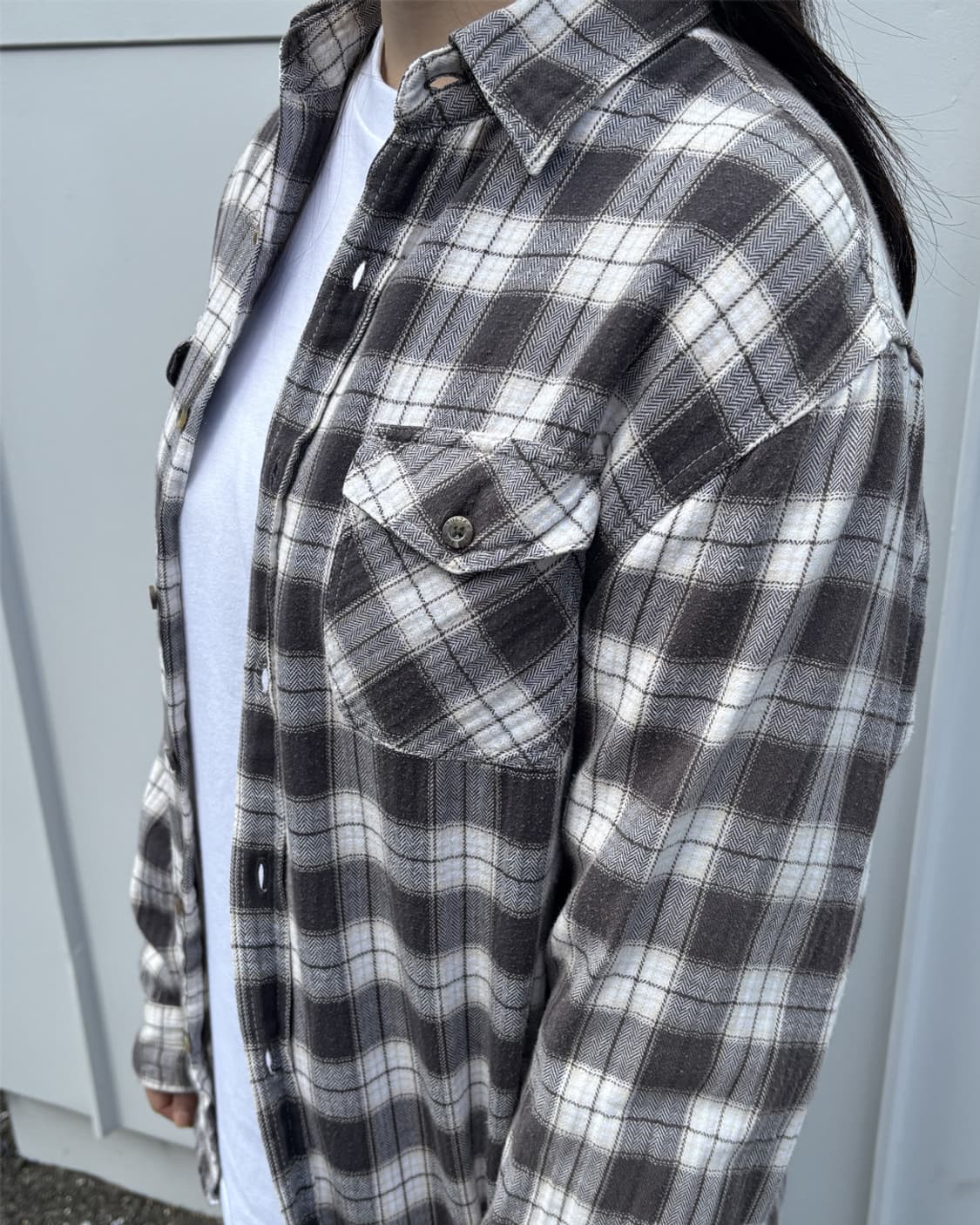 일본빈티지 TULTEX 체크 셔츠 상품이미지2