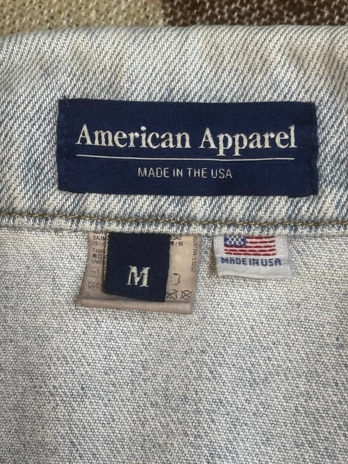 아메리칸 어패럴 데님 자켓 상품이미지4