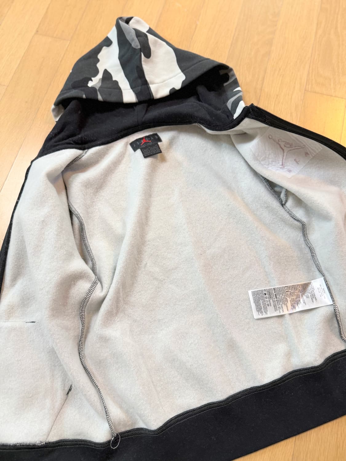 조던 키즈 카모 기모 후디 상품이미지4