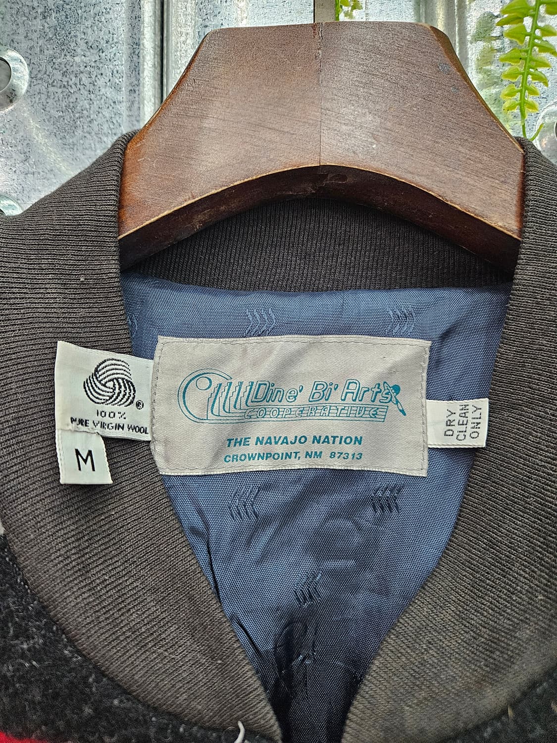 디네 비 아츠 코퍼러티브 나바호 패턴 빈티지 울 자켓 M 상품이미지2