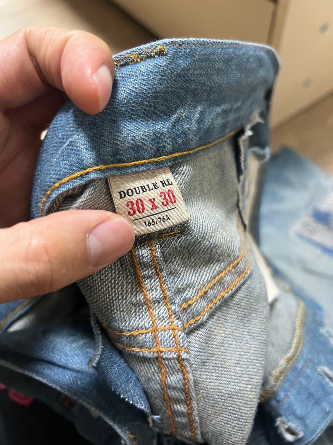 RRL 빈티지파이브포켓 플레인필드 30*30 상품이미지7