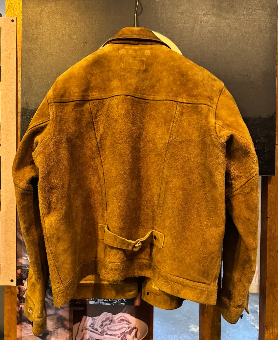 RRL 더블알엘 카우 레더 Davis 재킷 상품이미지2