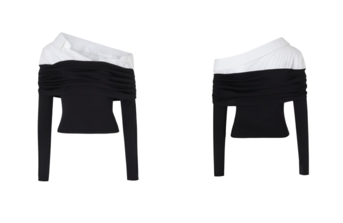 낫유어로즈 릴리탑 블랙 M 판매합니다 상품이미지4