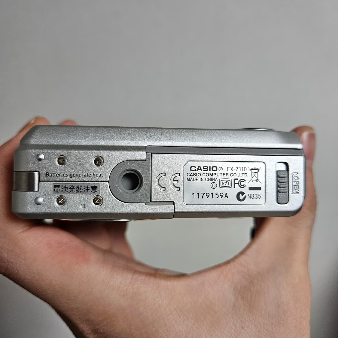 [박스셋] 카시오 엑슬림 EX-Z110 빈티지 디카 디지털카메라 상품이미지5
