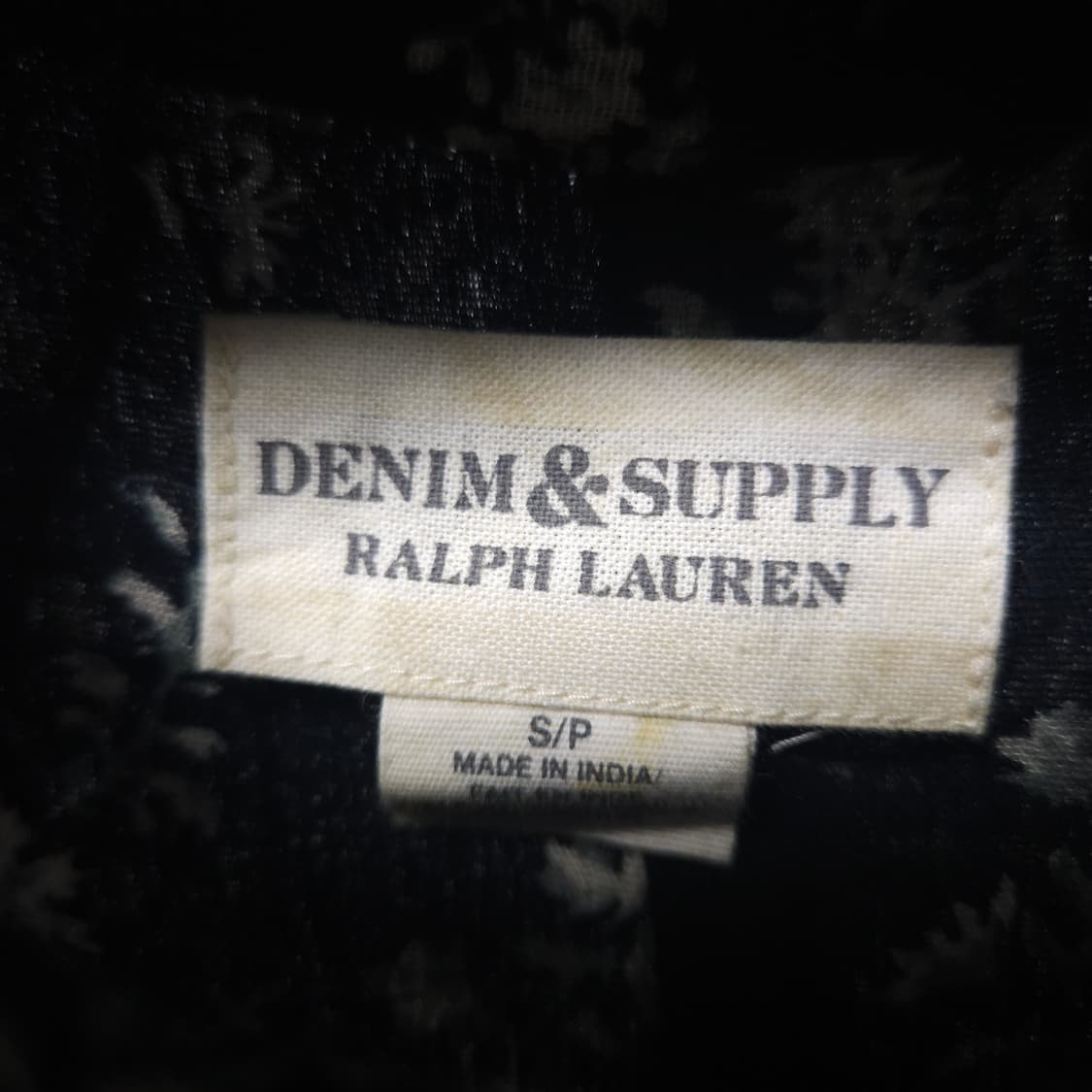 S ) 데님앤서플라이 랄프로렌 플라워 오버핏 블라우스 상품이미지3