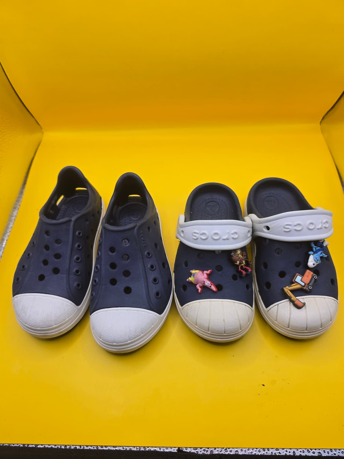 크록스 유아샌들 2켤레 일괄150싸이즈 상품이미지1
