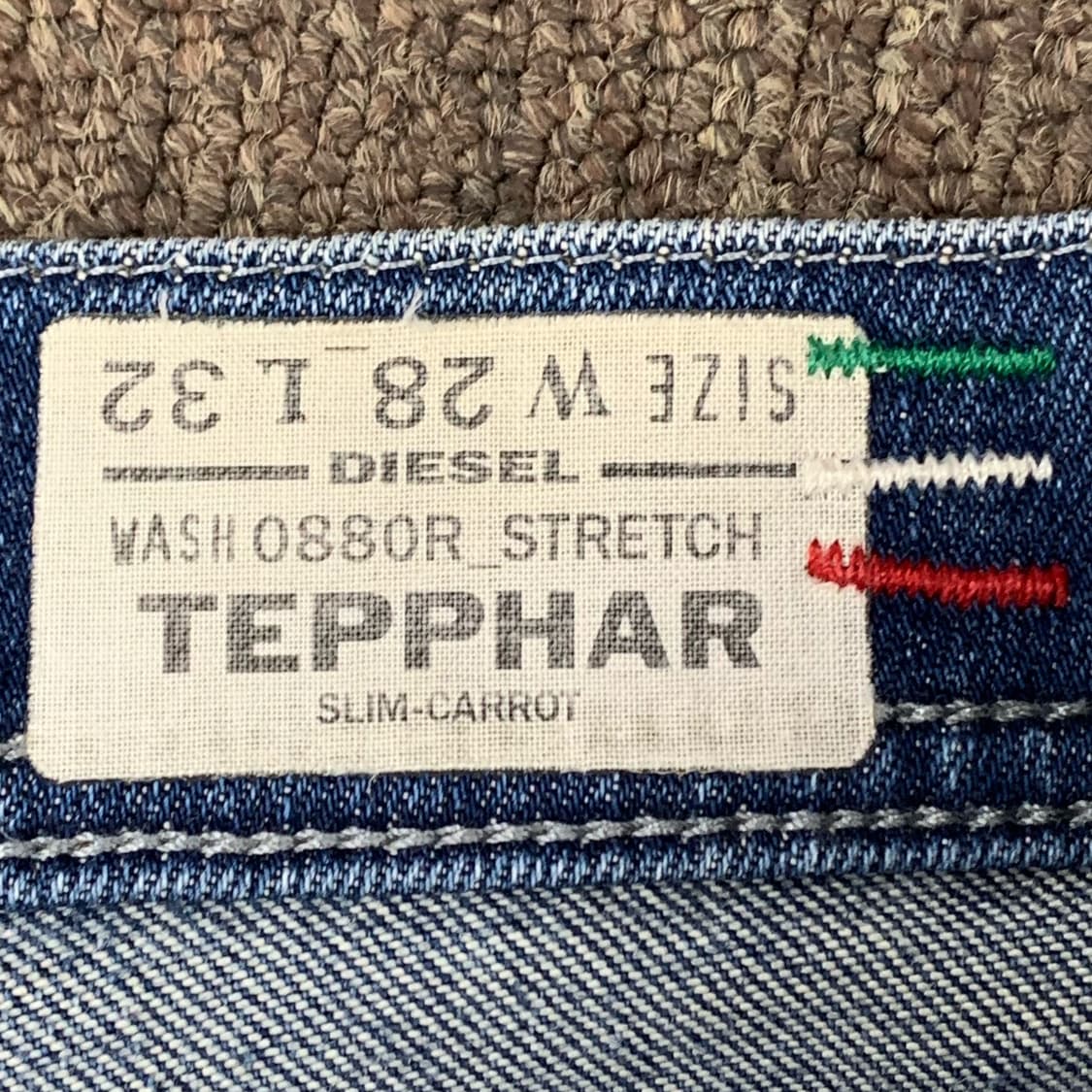 [31] 디젤 더티 뉴에이지 TEPPHAR 데님팬츠 상품이미지6