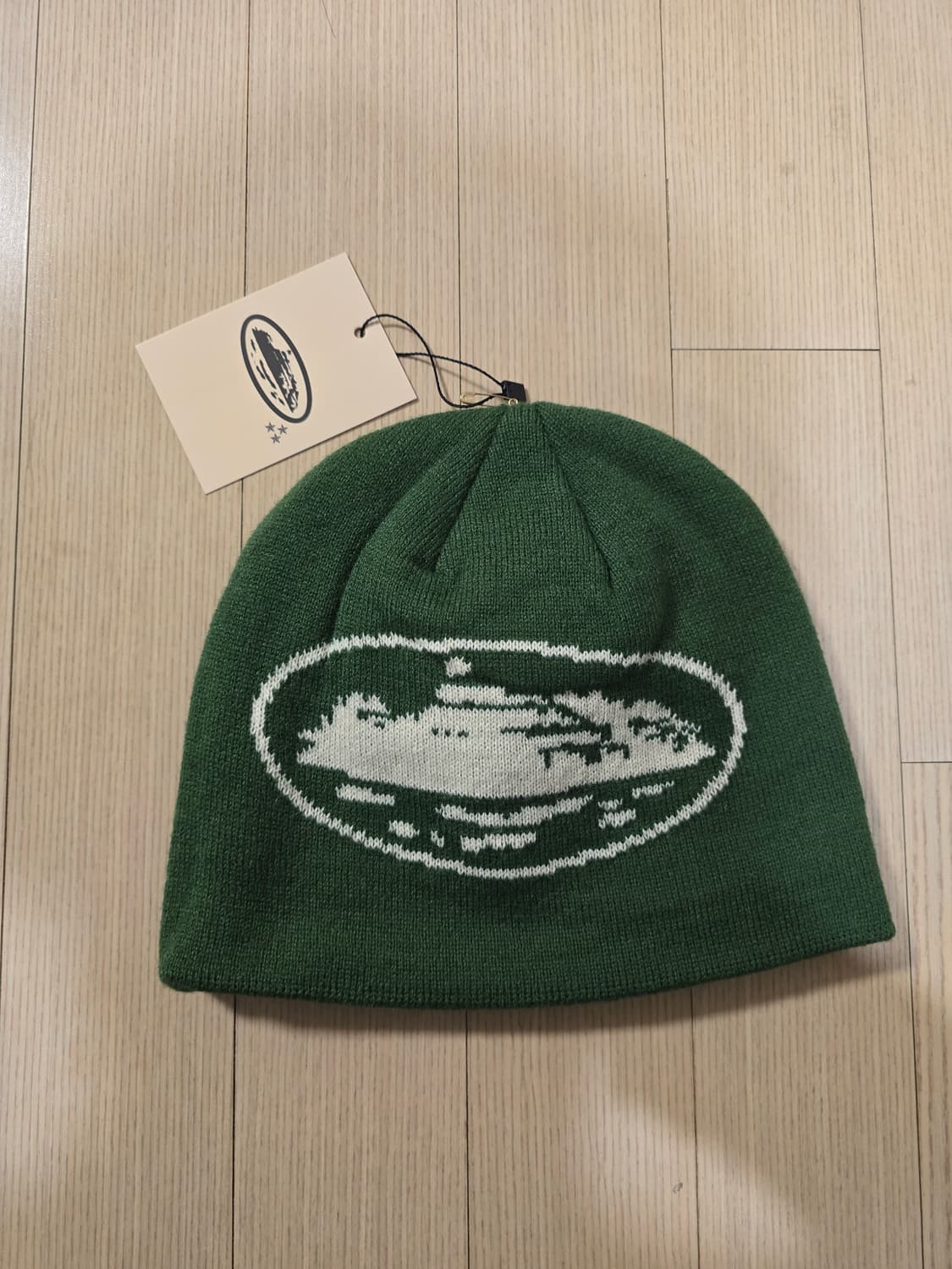 Corteiz skully beanie green 코르테이즈 비니 그린 상품이미지1