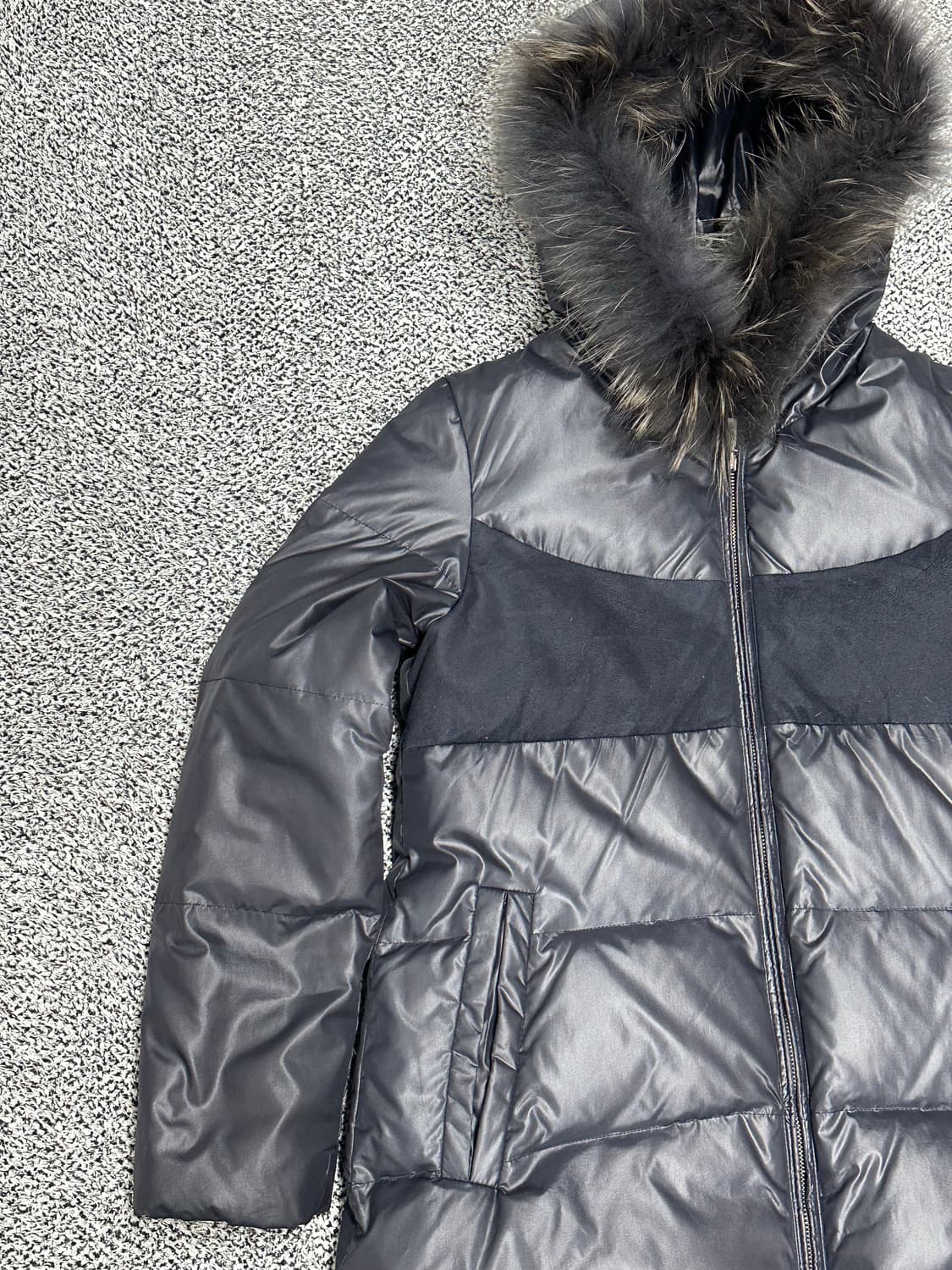 [ 발렌시아 ] 정품 / 여성90-95 / 퍼 패딩 상품이미지3