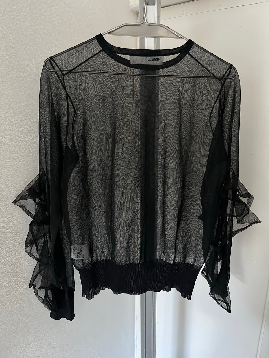 sheer frill top 상품이미지7