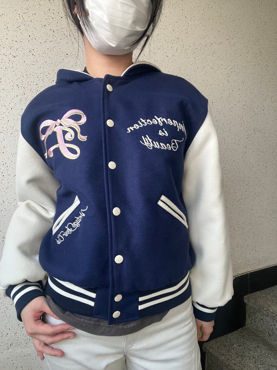 졸리레이드 Enya varcity jacket 상품이미지2