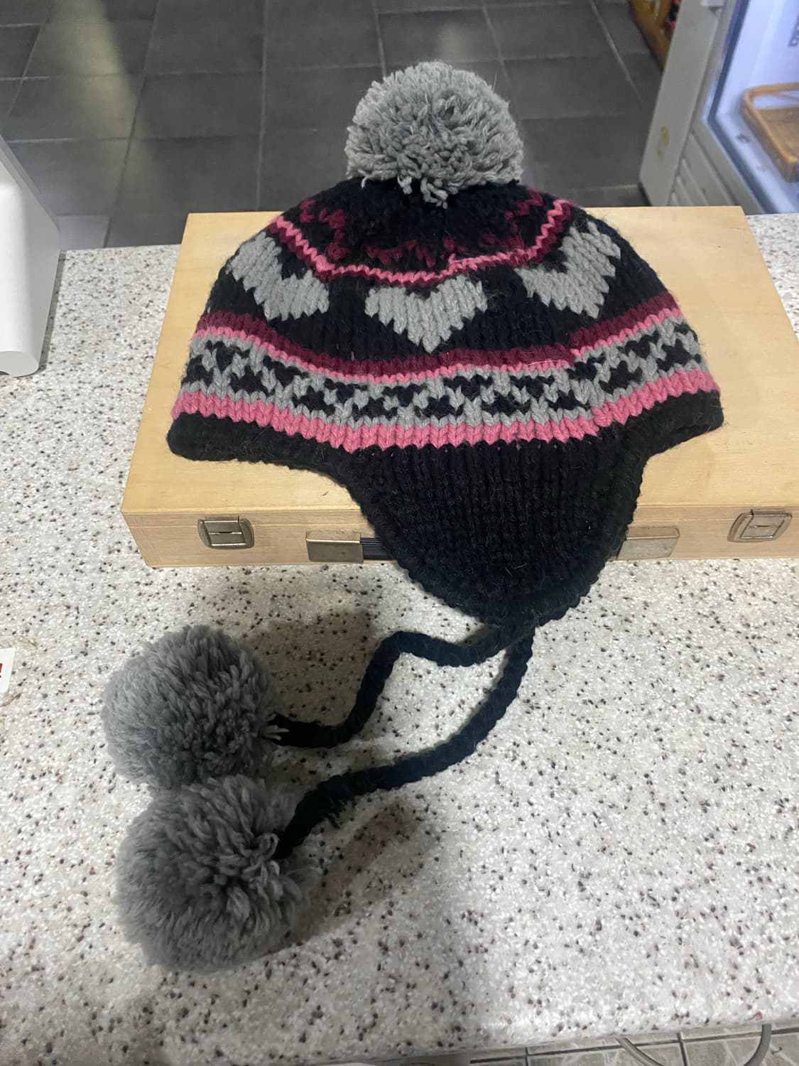 귀달이 하트 털모자 상품이미지1