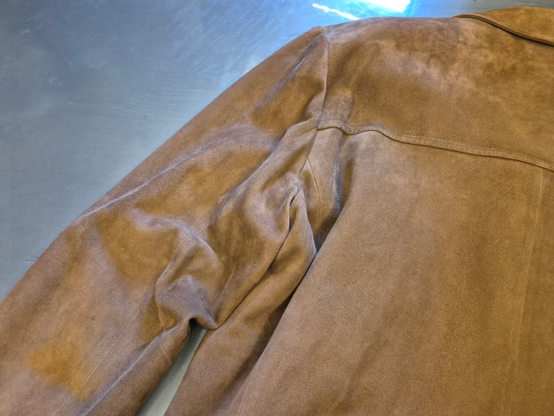 90s Suede leather jacket 상품이미지5