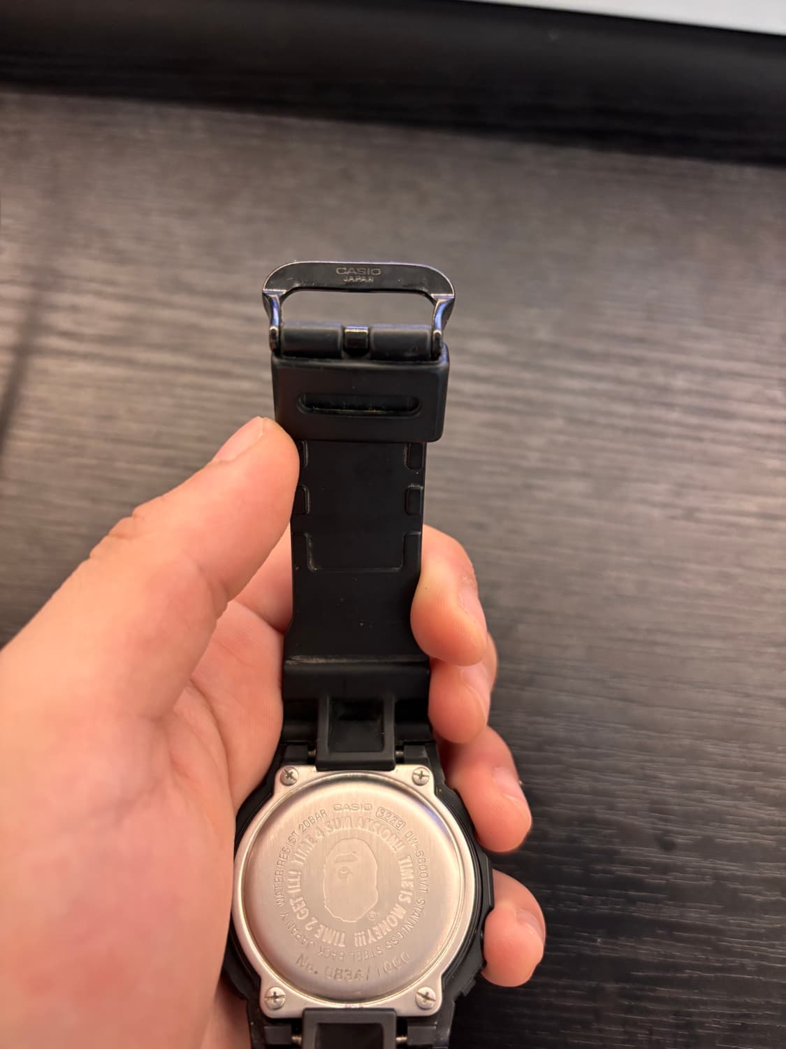 베이프]g-shock DW5600 레드 한정판[무음] 상품이미지5
