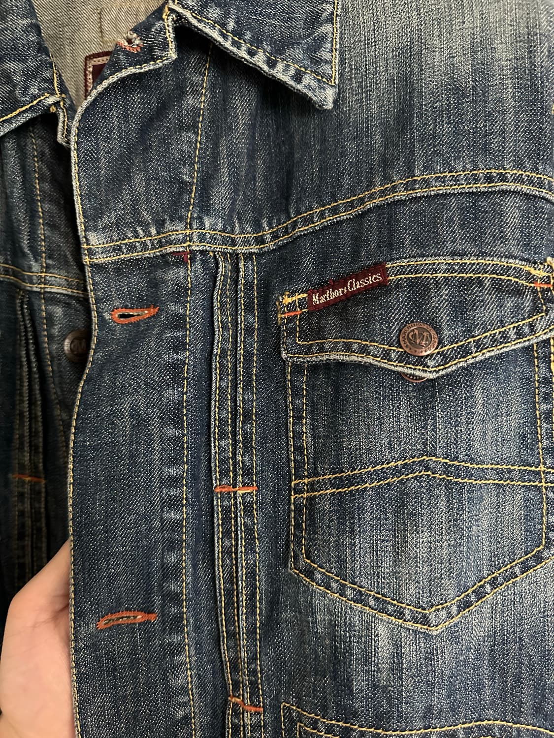 말보로 클래식 데님자켓 상품이미지2