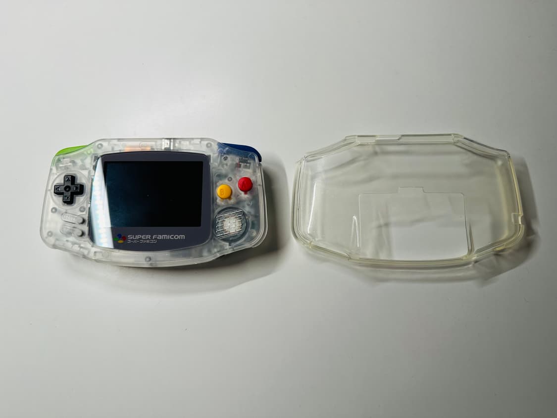 닌텐도 GBA 게임보이 어드밴스 슈퍼패미컴 클리어 백라이트 에디션 판매 상품이미지2