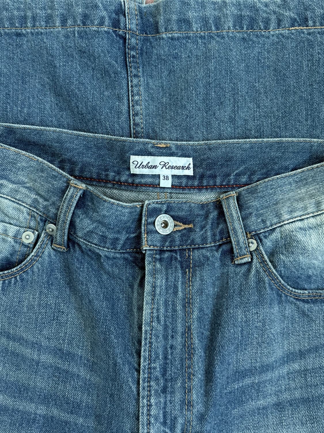 Urban Research 데님 미디 스커트 상품이미지3