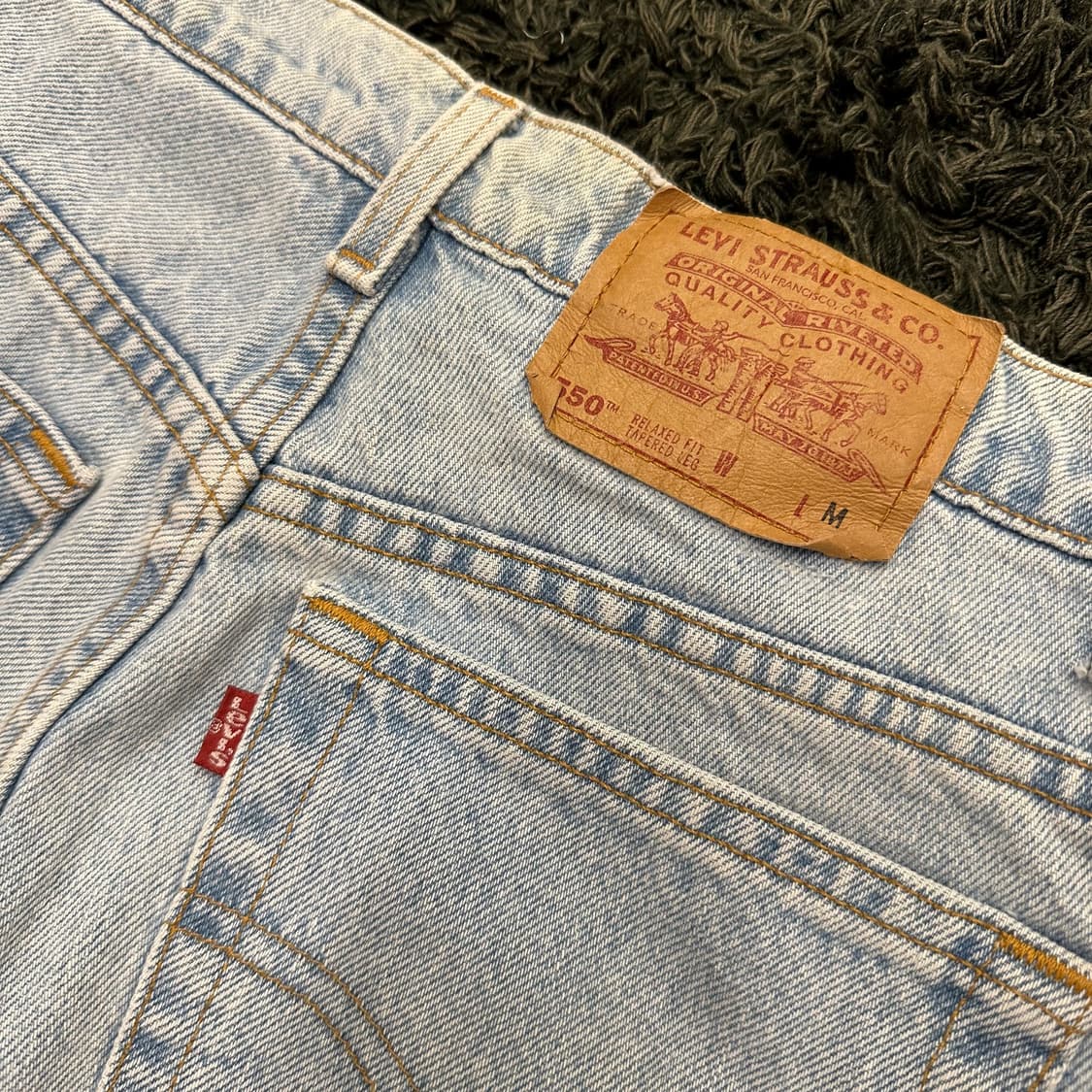 (29inch) 빈티지 리바이스 데님 쇼츠 청 반바지 상품이미지4