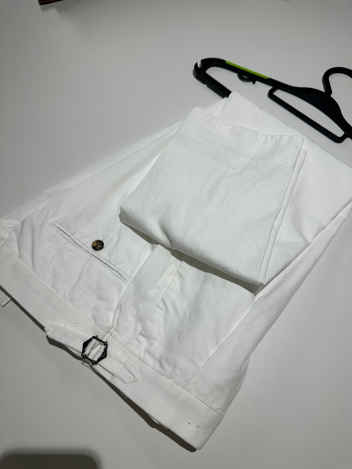 수트서플라이 크롭 화이트 팬츠  상품이미지1