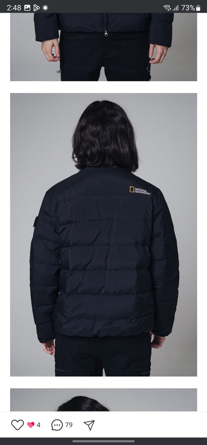 내셔널지오그래픽 경량 덕다운 점퍼 상품이미지7