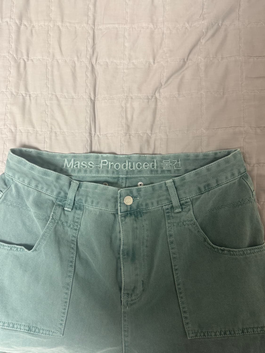 플라스틱프로덕트 페인터데님 에메랄드 L 상품이미지3