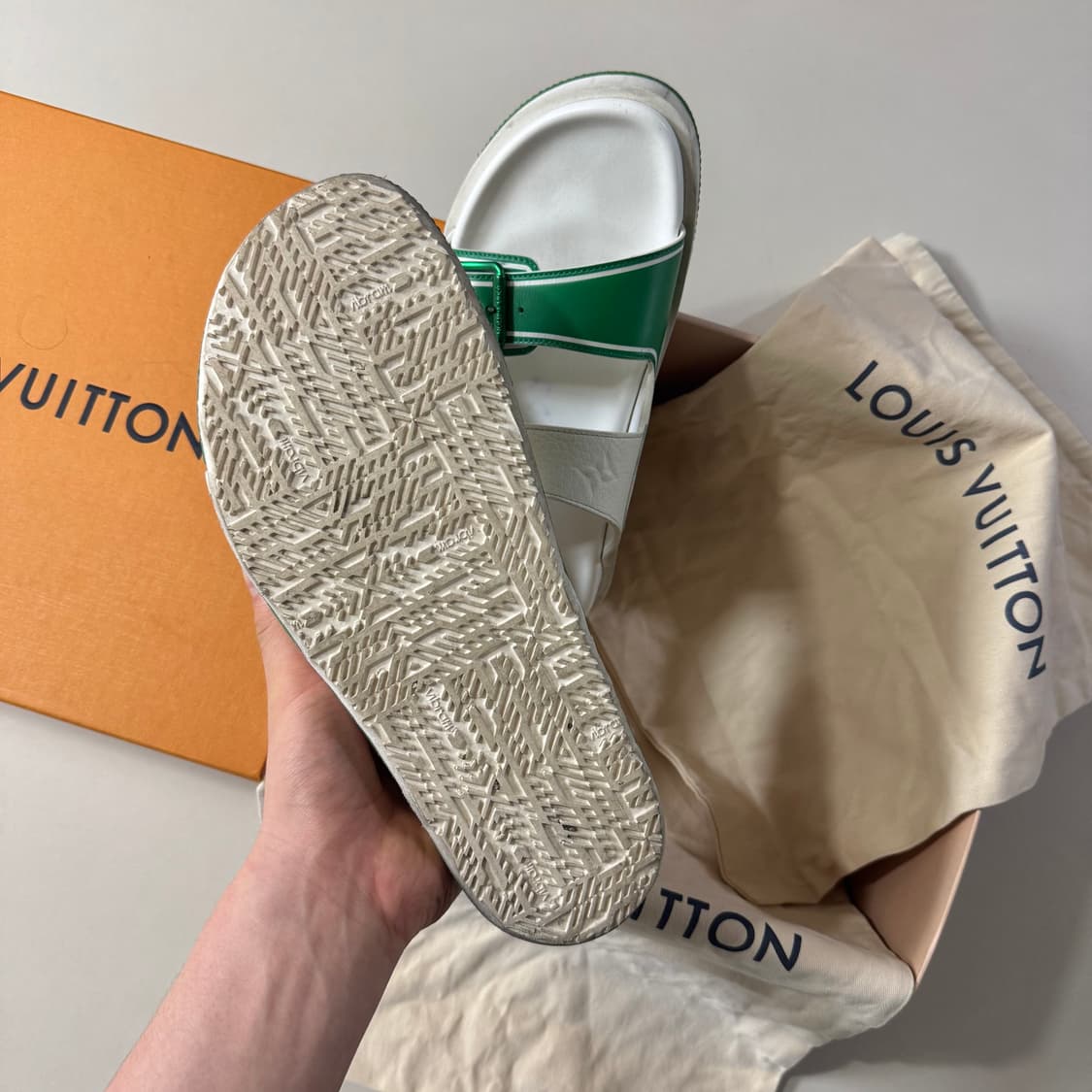 [백화점판/8.5]루이비통 트레이너 뮬 샌들 / 슬리퍼 상품이미지7
