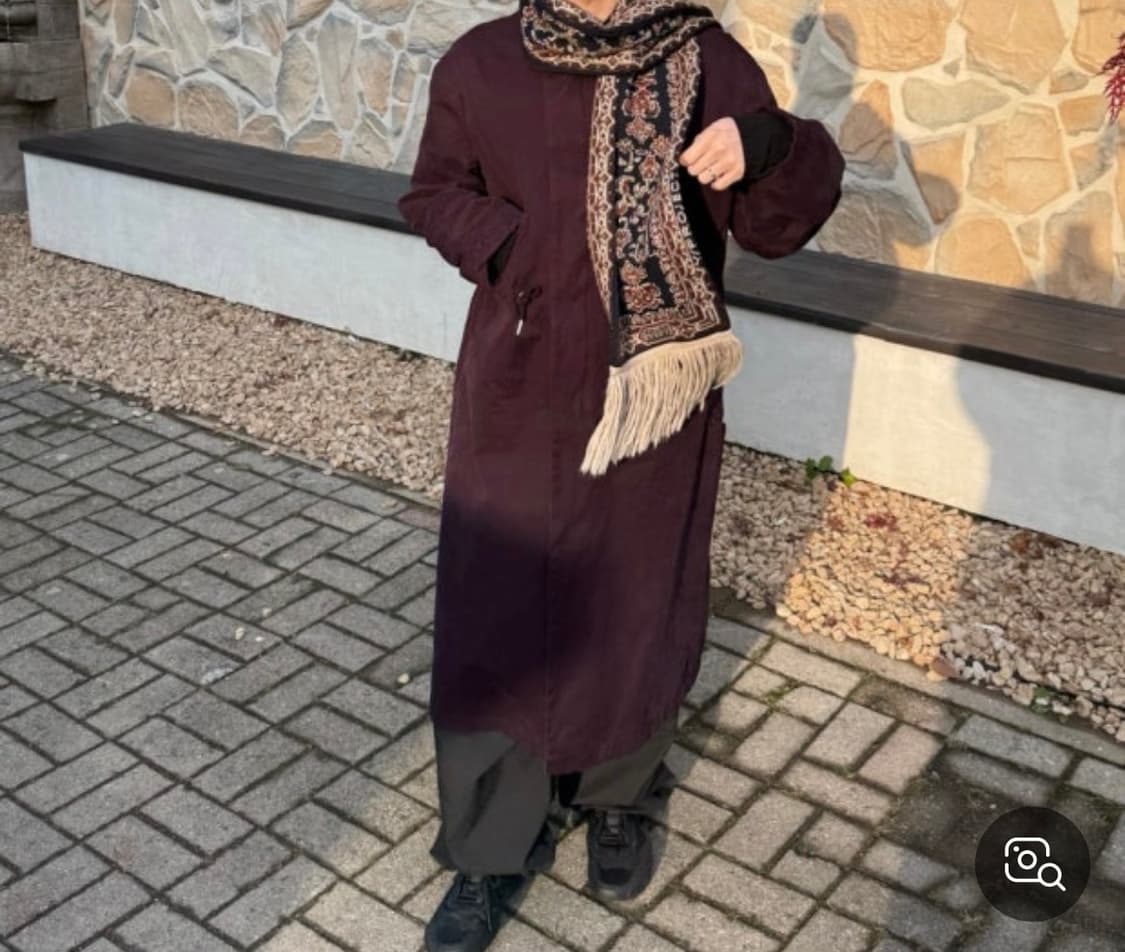 EE 누마레 GARMENT DYED 코트 wine 상품이미지1