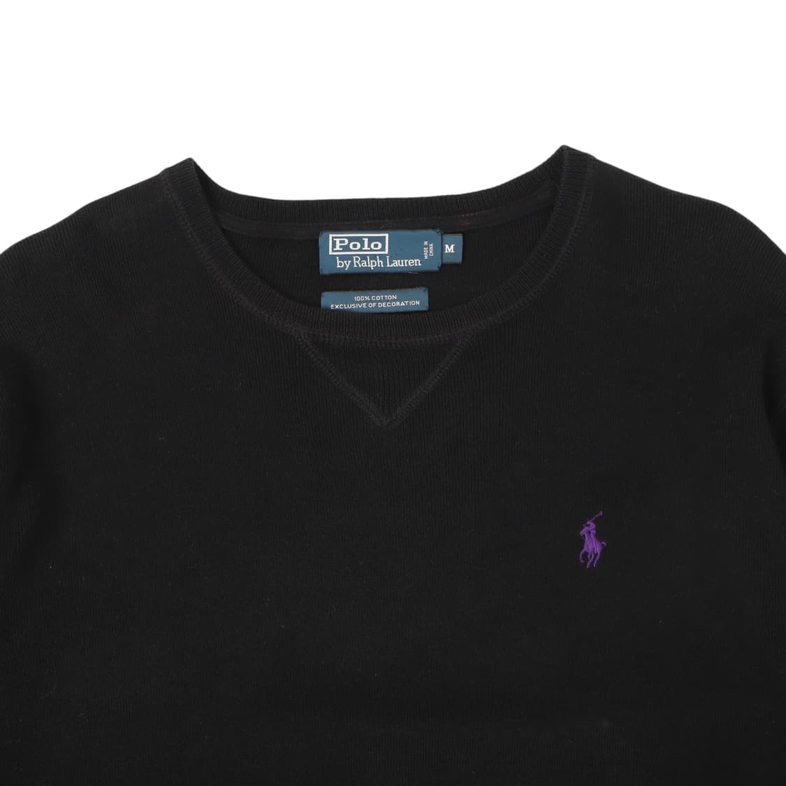 폴로 랄프로렌 블랙 니트 스웻셔츠 상품이미지2