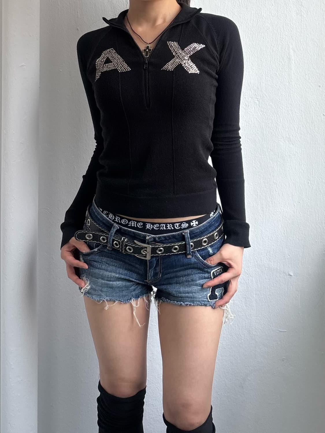 Abercrombie Washed Denim Shorts 상품이미지5