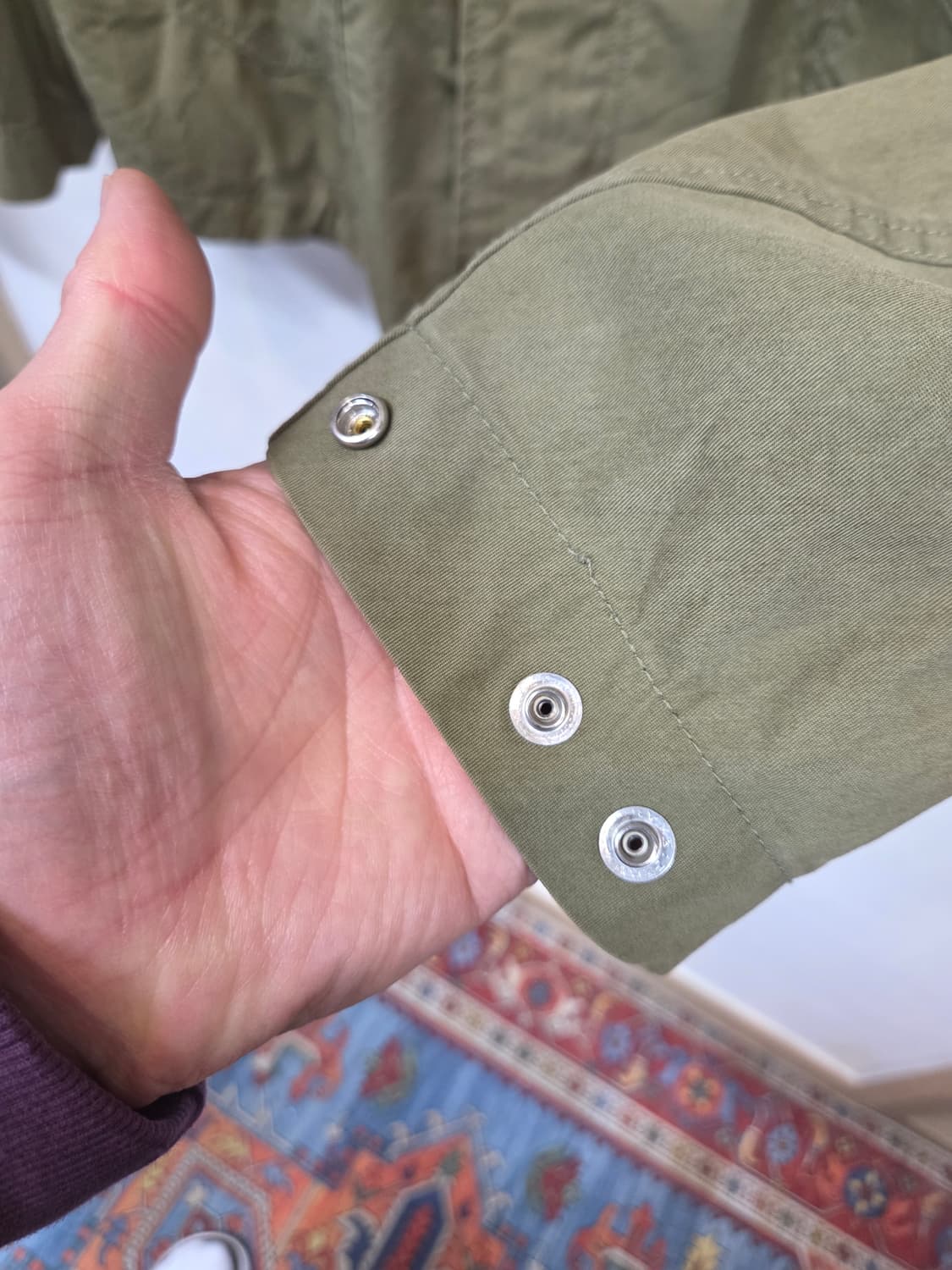 덕다이브 피쉬테일 야상 숏 자켓 대략 L xl 상품이미지6