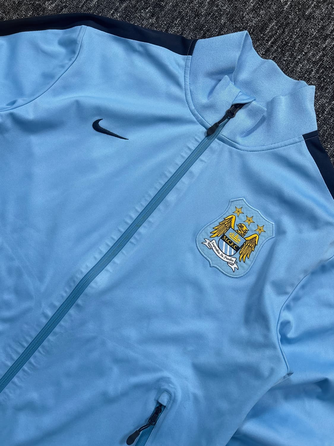 나이키 맨체스터 시티 13-14 트랙탑 집업 자켓 상품이미지6