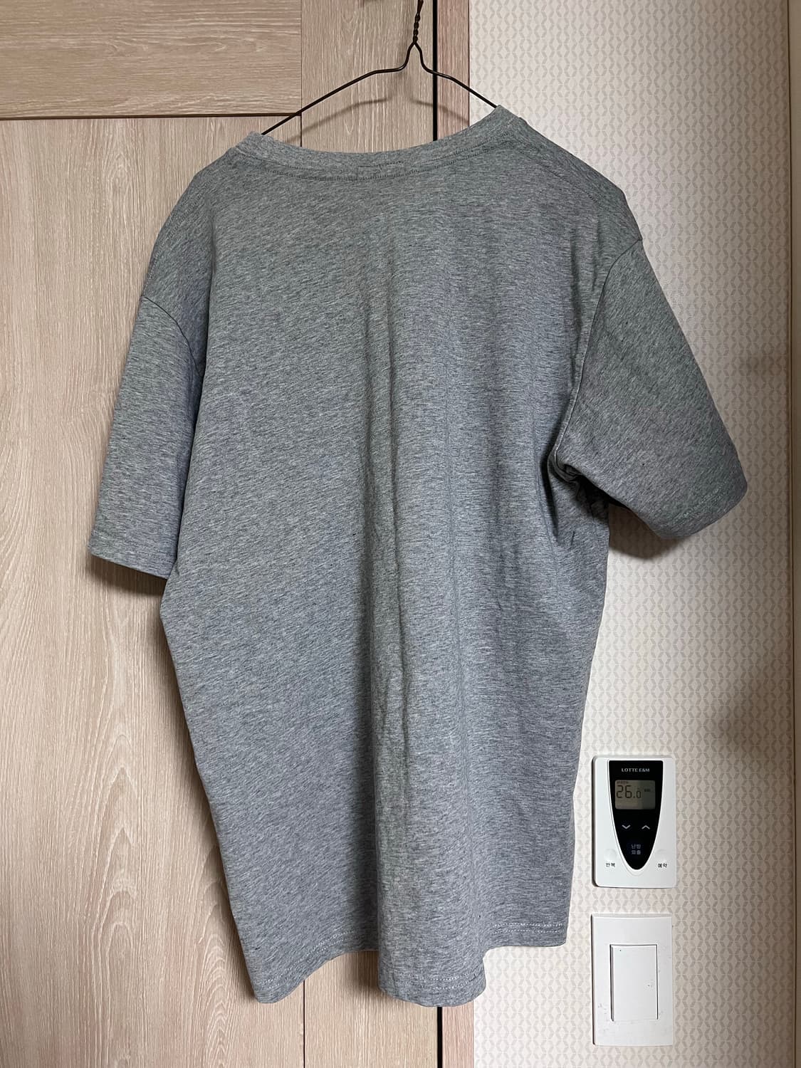 19aw 카브엠트 그레이 그래픽 티셔츠 상품이미지2
