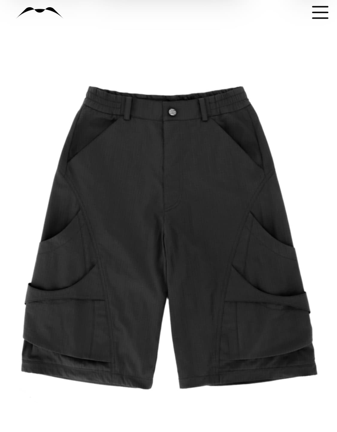 Molt Cargo Shorts - Black 상품이미지1