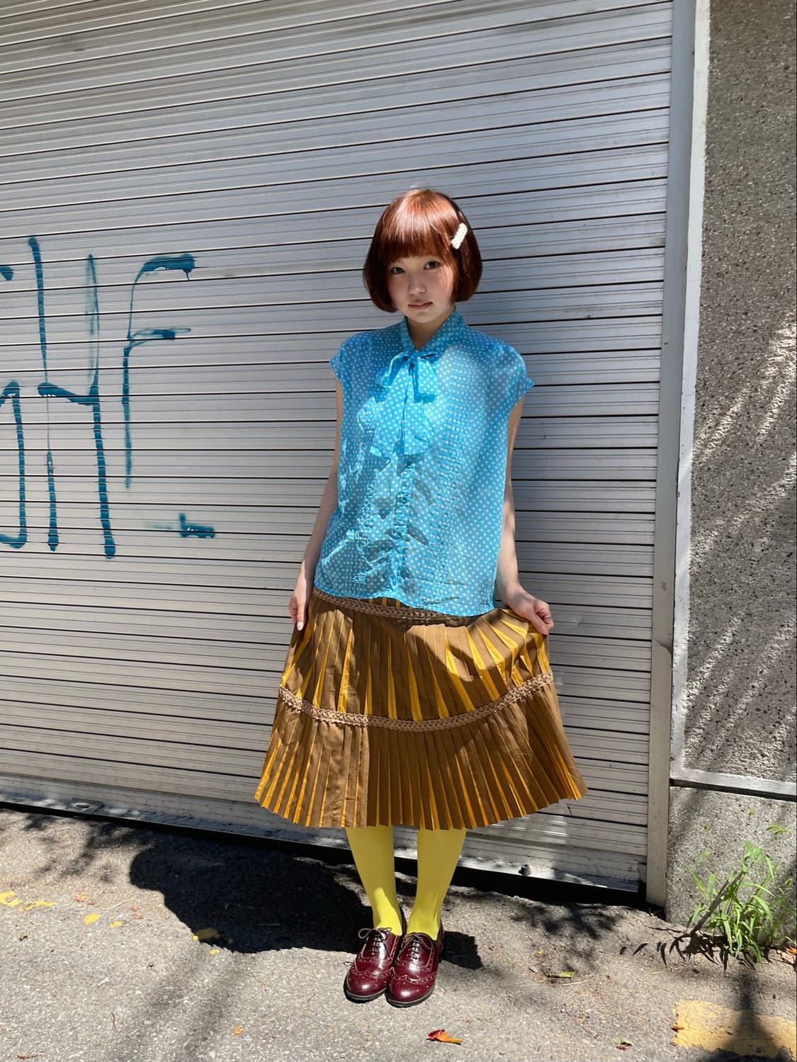 dot blouse 상품이미지1