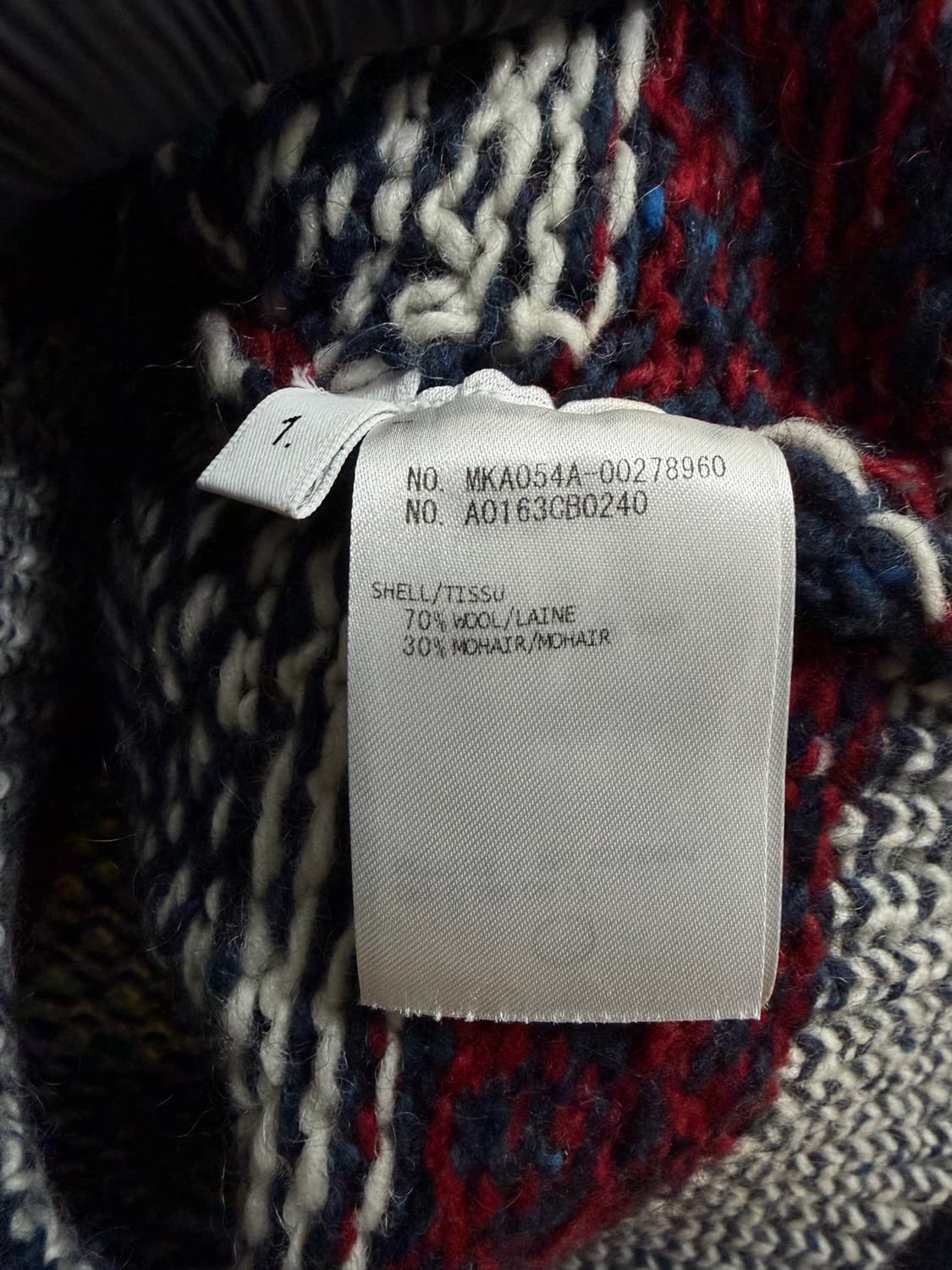 [1]톰브라운 정품 사선 애니멀 스웨터 상품이미지5