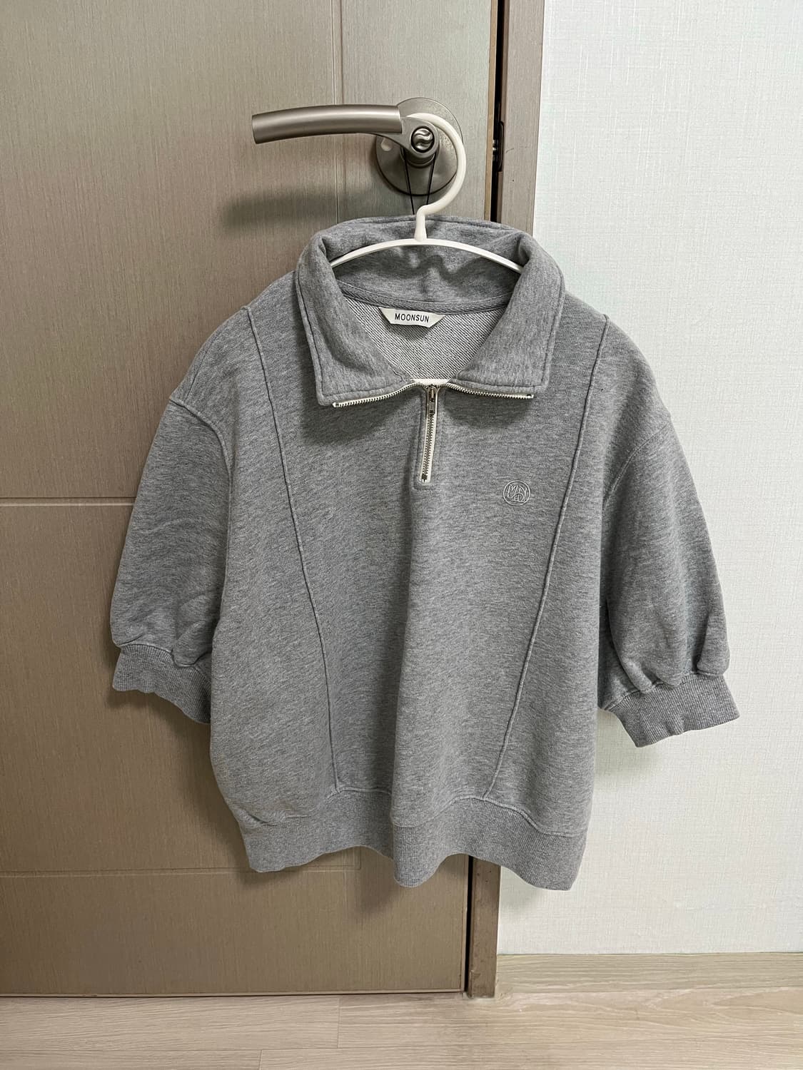 문선 반팔 맨투맨 티셔츠 상품이미지1