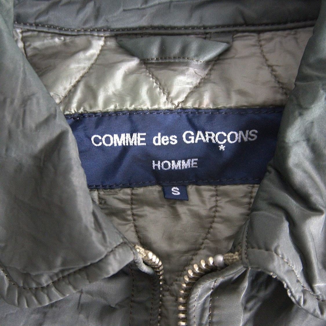 꼼데가르송 옴므 링클 나일론 블루종 상품이미지5