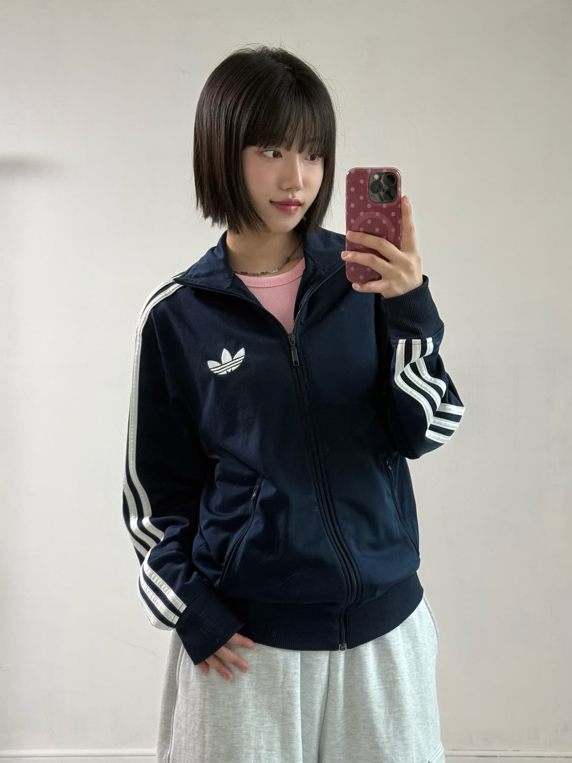 아디다스 네이비 구파 져지 상품이미지2