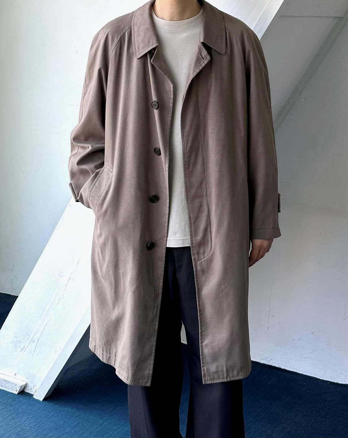 Peach skin soft touch soutien coat 상품이미지2