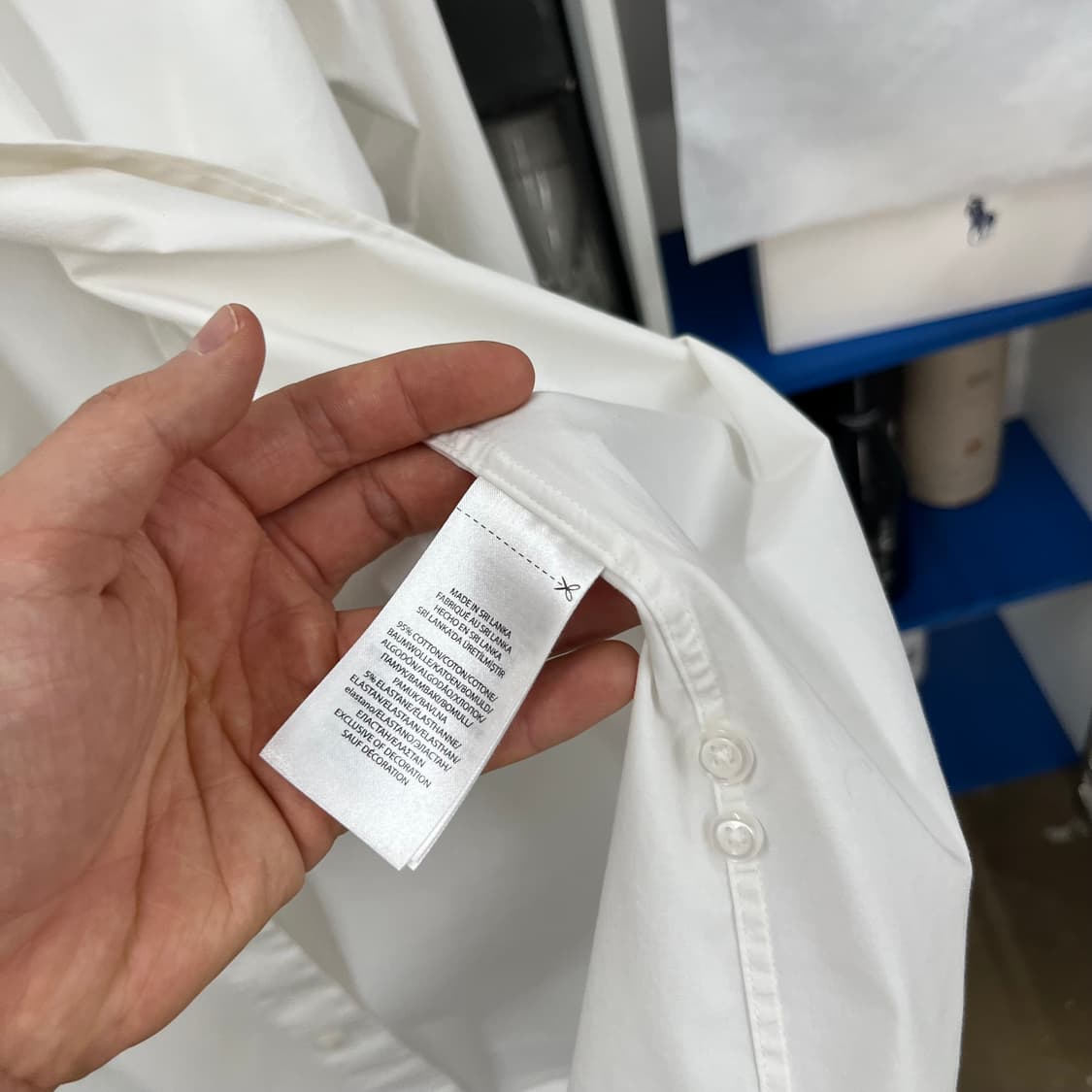 폴로랄프로렌 우먼 화이트 포플린 셔츠 10 상품이미지4