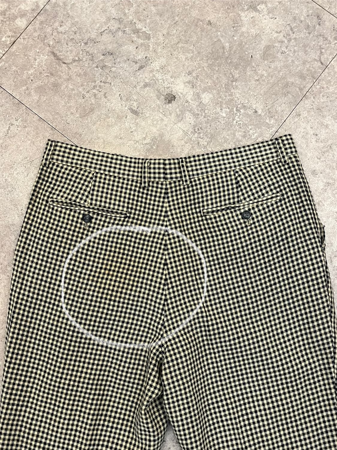 입생로랑 체크 슬랙스 팬츠 #csz2536  상품이미지7