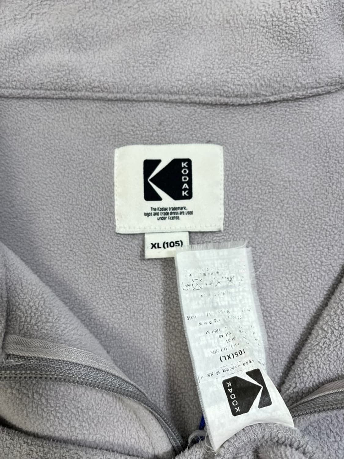 코닥 반집업 플리스 맨투맨/#202 상품이미지4