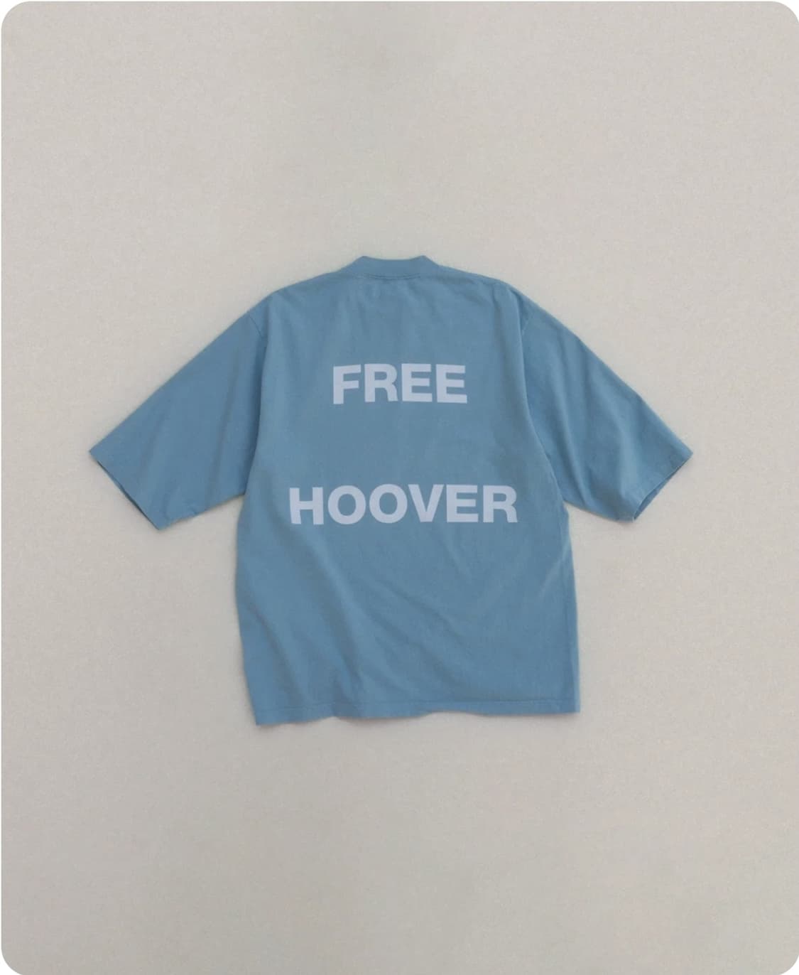 프리 후버 티셔츠 M 상품이미지1