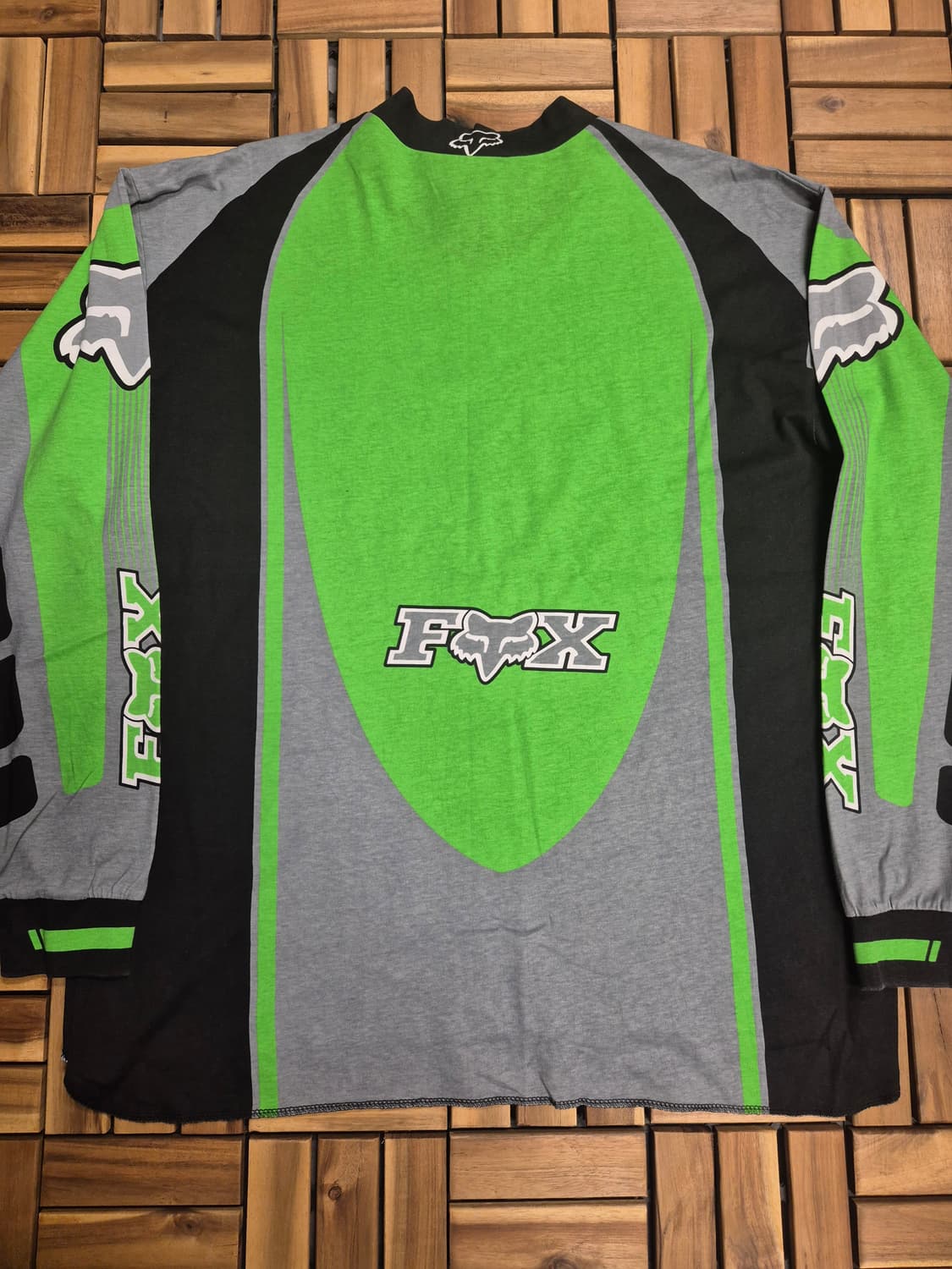 90s fox racing motocross cotton jersey 상품이미지2
