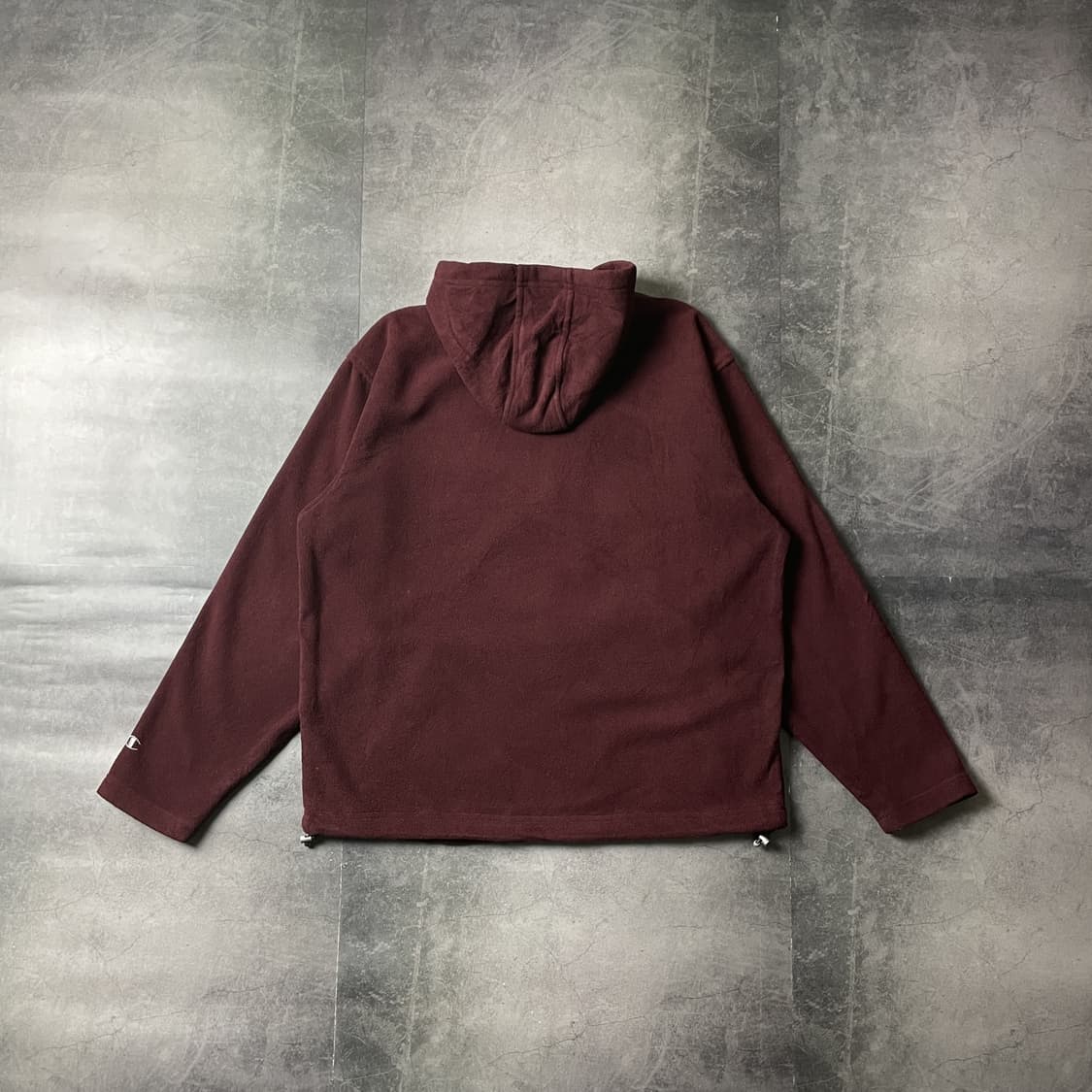 CHAMPION 챔피온 빈티지 와인 플리스 후리스 후드티 A00475 상품이미지6
