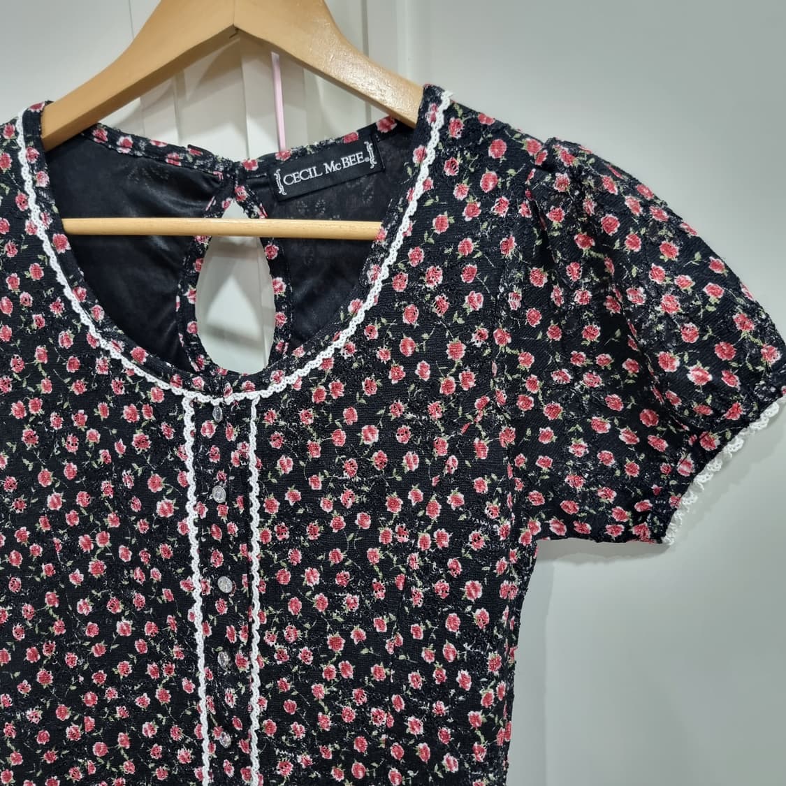 CECIL McBEE(세실맥비) 플라워 캉캉 원피스 상품이미지5