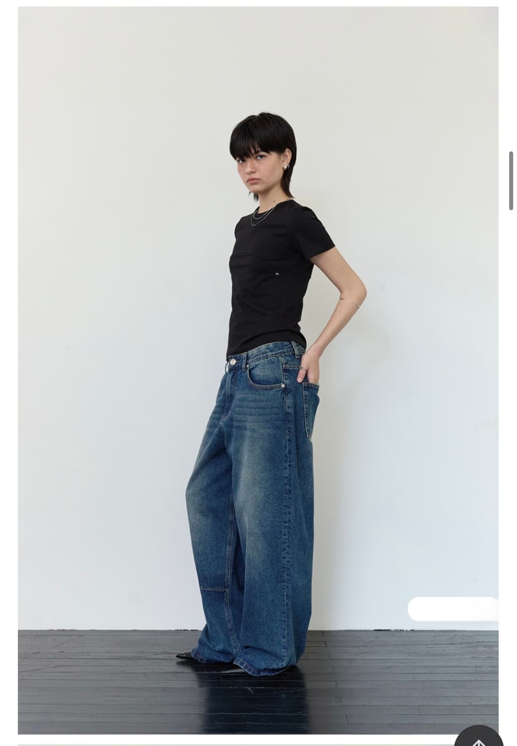 millo archive vintage wide denim pants 상품이미지3