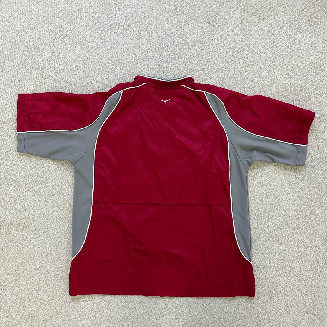 S 미즈노 반팔 야구 자켓 하프집업 0317D 상품이미지3