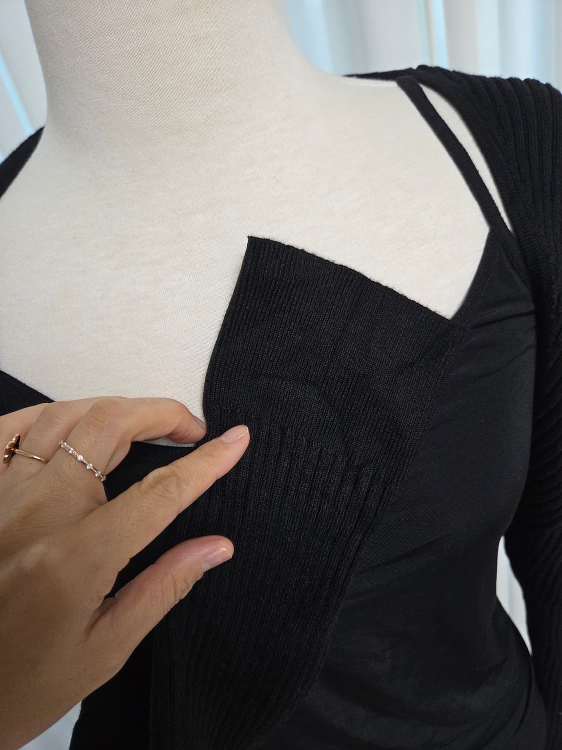 니트 볼레로 가디건 상품이미지4