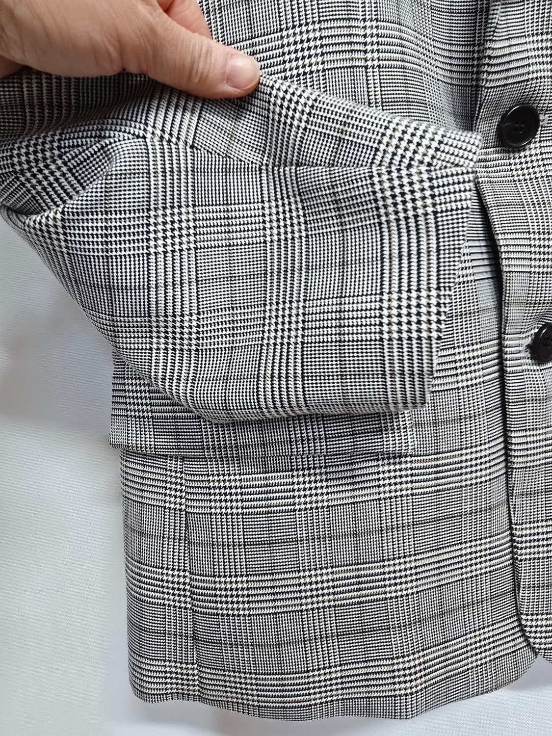 한섬 시스템 체크무늬 자켓105 상품이미지4